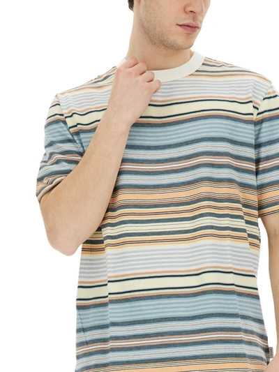 Shop Ps By Paul Smith Ps Paul Smith Striped T-shirt In Multicolour
