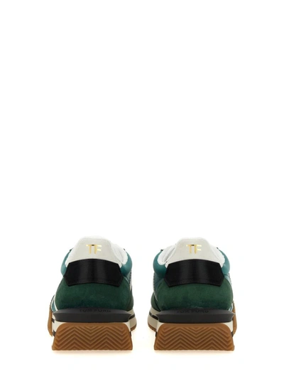 Shop Tom Ford James Sneaker. In Green
