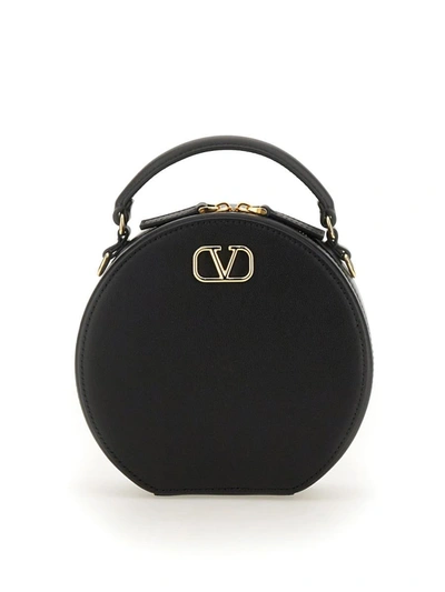 Shop Valentino Garavani Mini Vlogo Signature Bag In Black