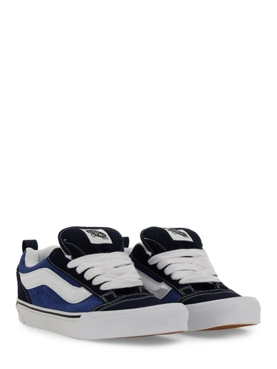 Shop Vans "knu Skool" Sneaker In Blue