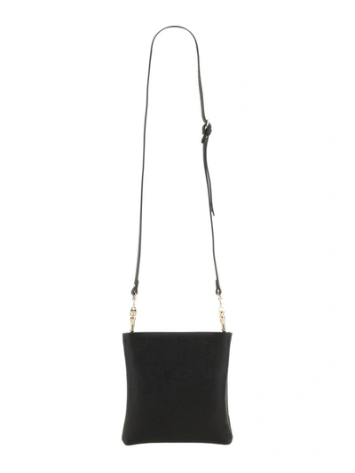 Shop Vivienne Westwood Squire New Square Shoulder Bag In Black