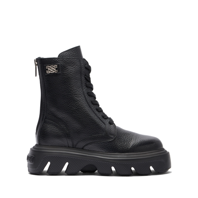 Shop Casadei Generation C Ankle Boot - Woman Xxl Sole Black 38
