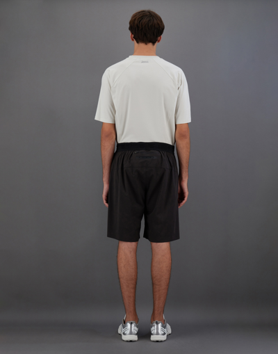 Herno Laminar Shorts In Nylon Maestro In Black