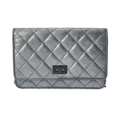 Pre-owned Chanel Metallic Leather Wallet  ()