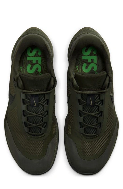 Shop Nike React Sfb Carbon Low Elite Outdoor Shoe In Khaki/ Sequoia/ Olive/ Black