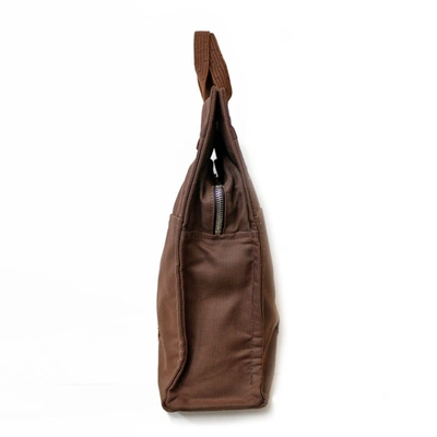Shop Hermes Hermès Herline Brown Synthetic Tote Bag ()