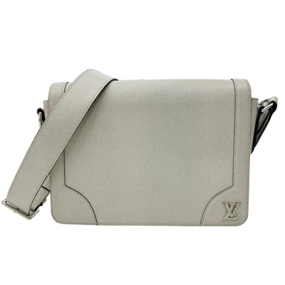 Pre-owned Louis Vuitton Grey Leather Shopper Bag ()