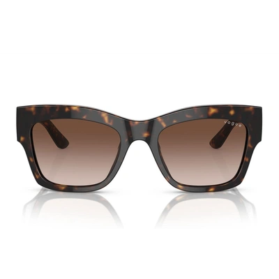 Shop Vogue Eyewear Sunglasses In Havana