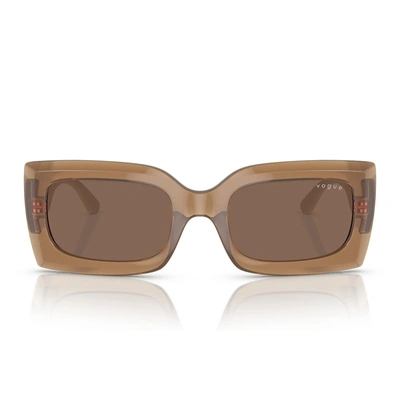 Shop Vogue Eyewear Sunglasses In Brown