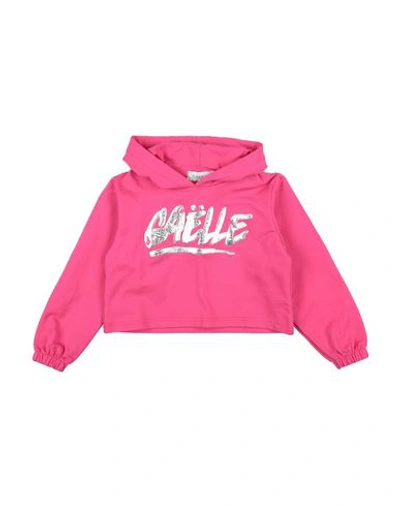 Shop Gaelle Paris Gaëlle Paris Toddler Girl Sweatshirt Fuchsia Size 6 Cotton, Elastane In Pink