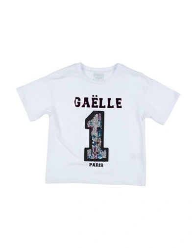 Shop Gaelle Paris Gaëlle Paris Toddler Girl T-shirt White Size 6 Cotton, Elastane