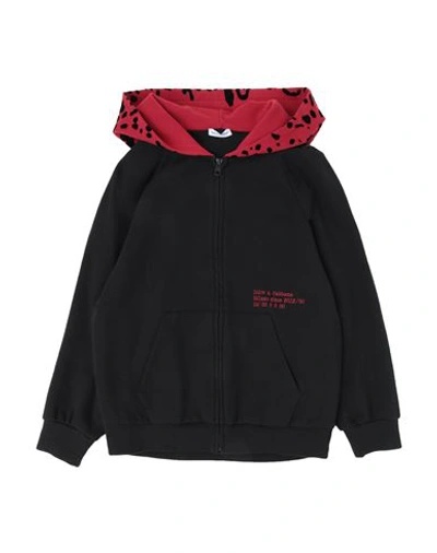 Shop Dolce & Gabbana Toddler Boy Sweatshirt Black Size 7 Cotton, Elastane, Polyamide, Viscose