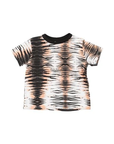 Shop Roberto Cavalli Junior Toddler Girl T-shirt Black Size 6 Cotton, Elastane