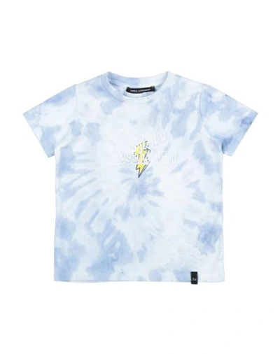 Shop Daniele Alessandrini Toddler Boy T-shirt Light Blue Size 6 Cotton, Elastane