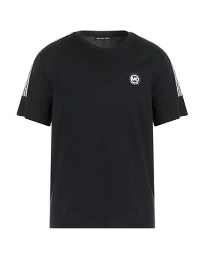 Shop Michael Kors Mens Man T-shirt Black Size Xxl Cotton