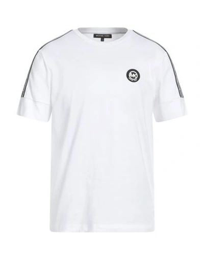 Shop Michael Kors Mens Man T-shirt White Size Xxl Cotton
