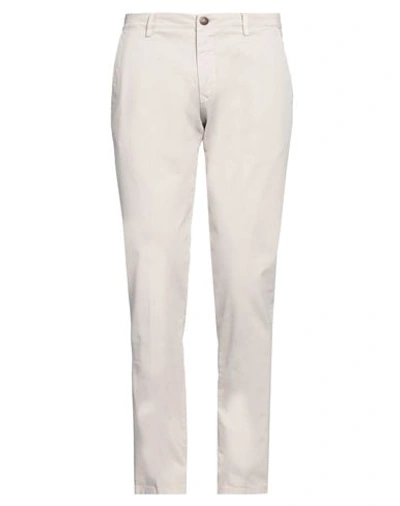 Shop Fradi Man Pants Beige Size 35 Cotton, Elastane