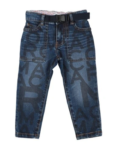 Shop Marc Jacobs Toddler Girl Jeans Blue Size 4 Cotton, Elastane