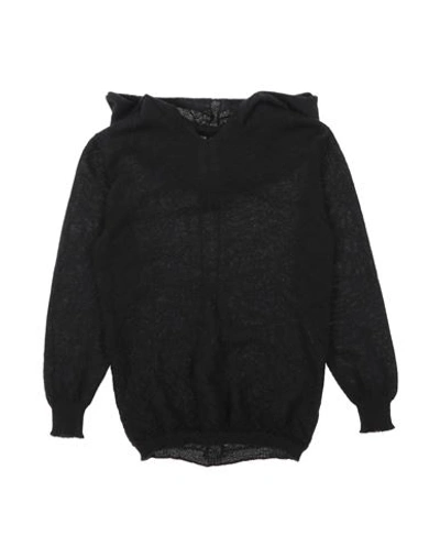 Shop Rick Owens Toddler Boy Sweater Black Size 6 Cashmere