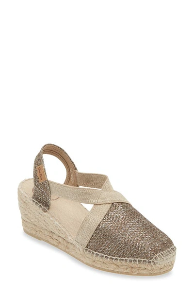 Shop Toni Pons 'triton' Espadrille Wedge In Olive