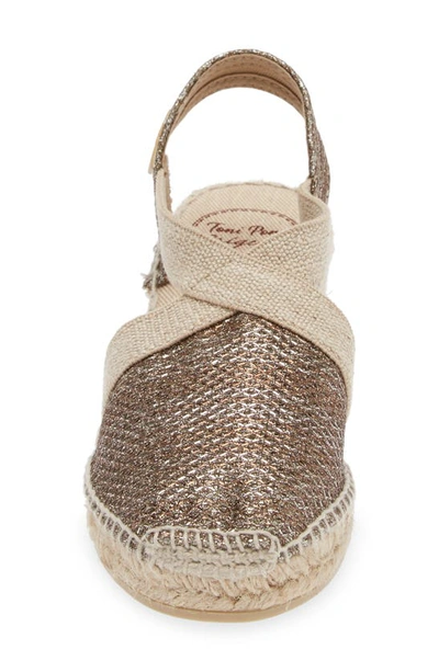 Shop Toni Pons 'triton' Espadrille Wedge In Olive