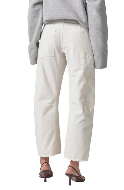Citizen Of Humanity Citizens Of Humanity Marcelle Low Rise Barrel Cargo Pants In Pashmina