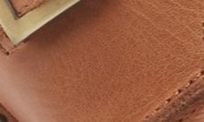 Chocolat Blu Goshen Platform Sandal In Camel Leather
