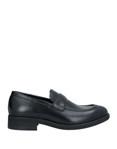 Shop A.testoni A. Testoni Man Loafers Black Size 8 Calfskin