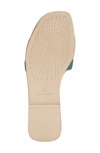 Shop Cole Haan Chrisee Slide Sandal In Grn Jac Li