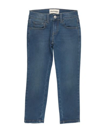 Roy Rogers Roÿ Roger's Toddler Girl Jeans Blue Size 6 Cotton, Elastane In Blue