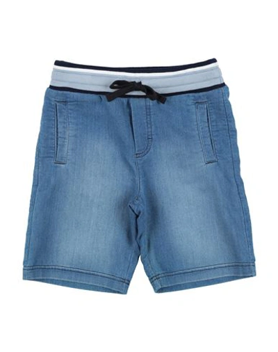 Shop Dolce & Gabbana Toddler Boy Shorts & Bermuda Shorts Blue Size 6 Cotton, Polyester, Elastane, Viscose