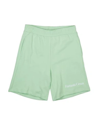 Shop Msgm Toddler Boy Shorts & Bermuda Shorts Light Green Size 6 Cotton