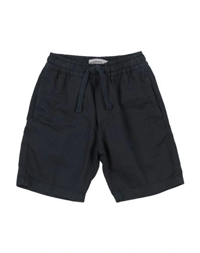 Shop Manuel Ritz Toddler Boy Shorts & Bermuda Shorts Midnight Blue Size 5 Cotton