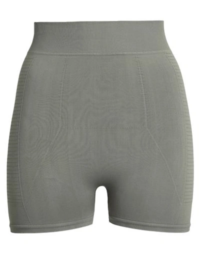 Shop Rick Owens Woman Shorts & Bermuda Shorts Grey Size M Polyamide, Elastane