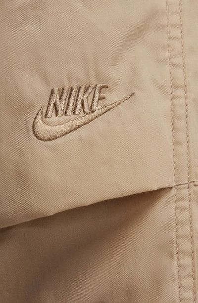 Shop Nike Sportswear Tech Pack Waxed Canvas Cargo Pants In Khaki/ Khaki/ Khaki