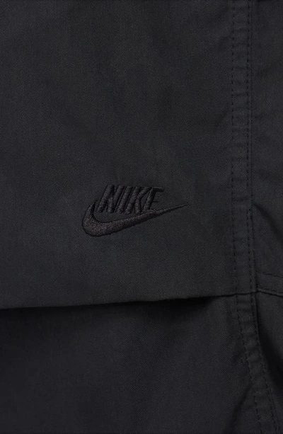 Shop Nike Sportswear Tech Pack Waxed Canvas Cargo Pants In Black/ Black/ Black