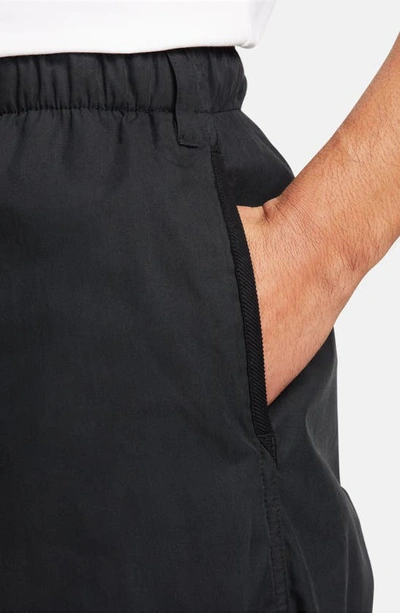 Shop Nike Sportswear Tech Pack Waxed Canvas Cargo Pants In Black/ Black/ Black