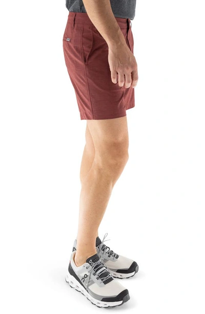 Shop Devil-dog Dungarees 6-inch Hybrid Shorts In Port