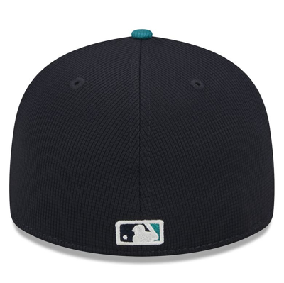 Shop New Era Cream Seattle Mariners 2024 Batting Practice Low Profile 59fifty Fitted Hat