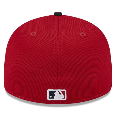 Shop New Era Red Boston Red Sox 2024 Batting Practice Low Profile 59fifty Fitted Hat
