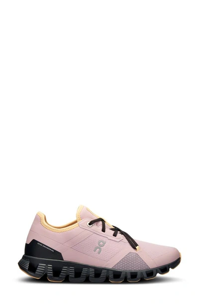 On Cloud X 3 Ad Hybrid Training Shoe In Mauve/ Magnet