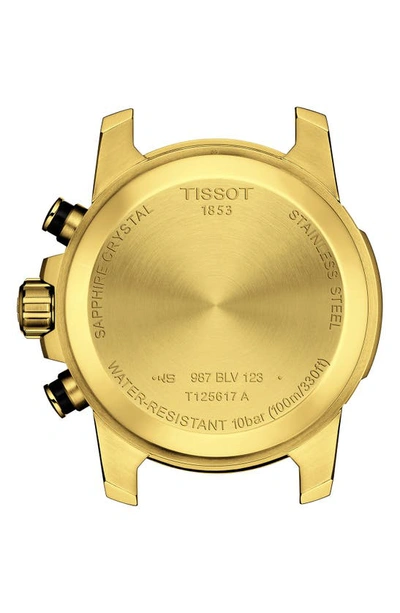 Shop Tissot Supersport Chronograph Bracelet Watch, 45.5mm In Black