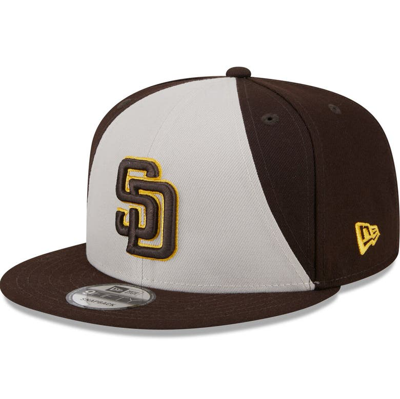 Shop New Era Brown San Diego Padres 2024 Batting Practice 9fifty Snapback Hat