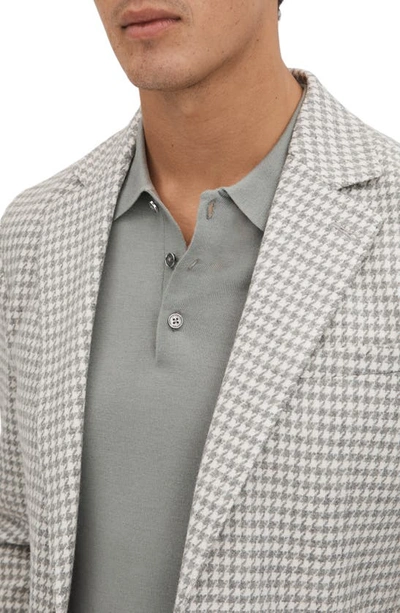 Shop Reiss Nite Houndstooth Sport Coat In Soft Grey