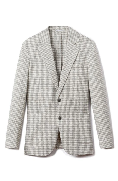 Shop Reiss Nite Houndstooth Sport Coat In Soft Grey