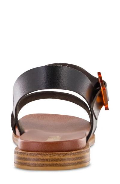 Mia Peyton Ankle Strap Sandal In Black