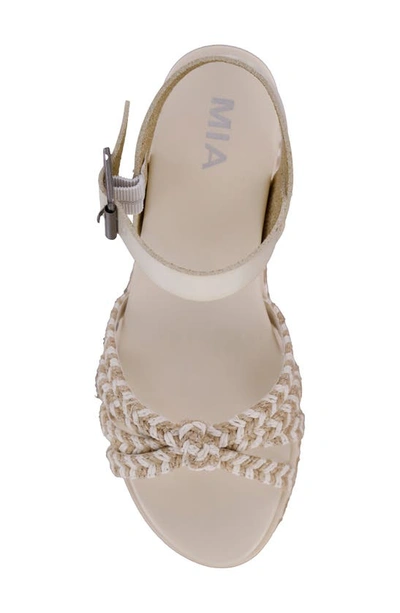 Shop Mia Kehlani Platform Sandal In Natural
