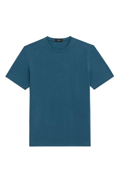 Shop Theory Dorain T-shirt In Bold Teal