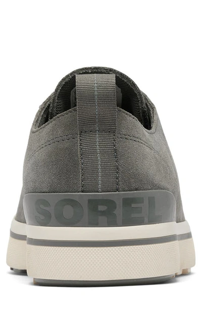 Shop Sorel Metro™ Ii Waterproof Sneaker In Quarry/ Chalk