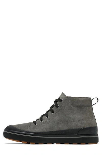 Shop Sorel Metro™ Ii Waterproof Chukka Sneaker In Quarry/ Black
